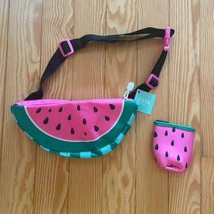 Ulta Watermelon Fanny Pack & Matching Drink Koozie